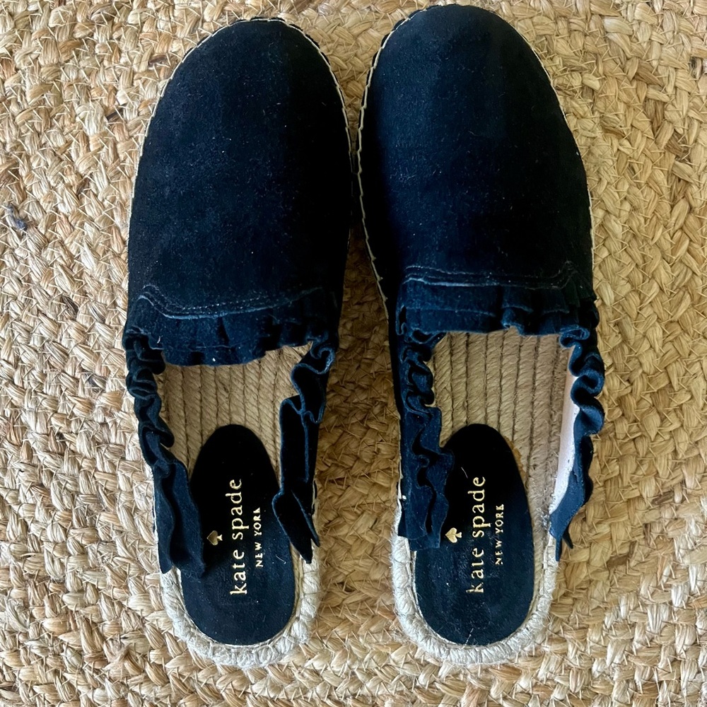 Kate Spade espadrille slides size 7.5